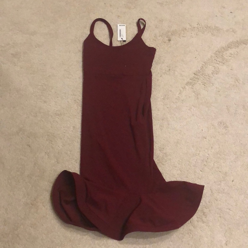 Fit and flare, midi length dress